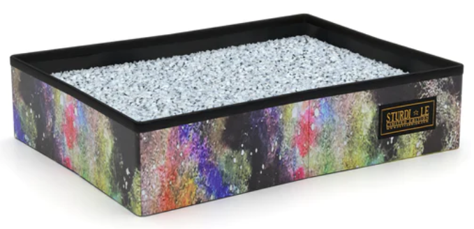 SturdiBox Foldable Watertight - 2 Gallon Litterbox in Limited Edition Prints