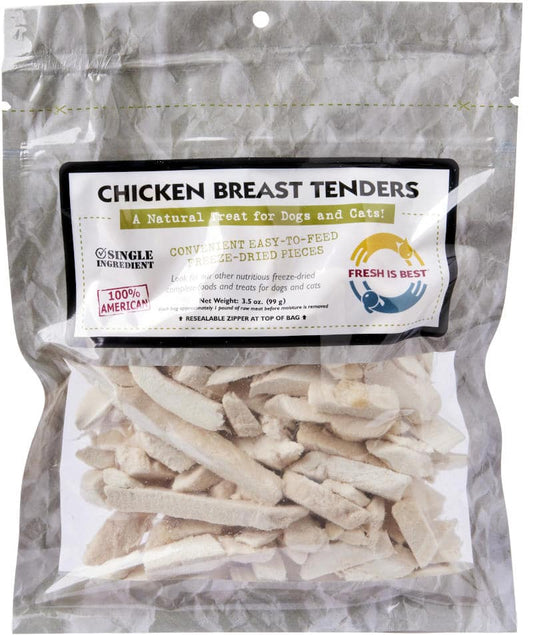 Fresh Is Best Freeze Dried Chicken Breast Tenders 3.5 oz