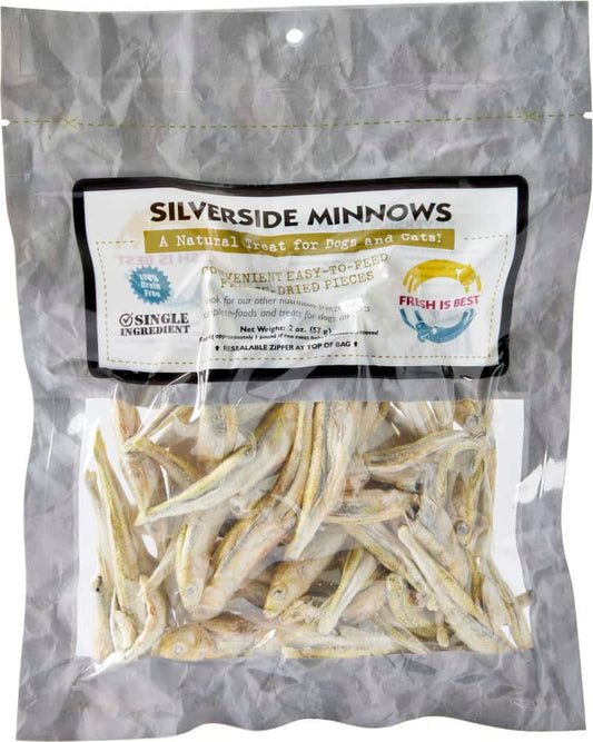 Fresh Is Best Freeze Dried Silverside Minnows 2 oz